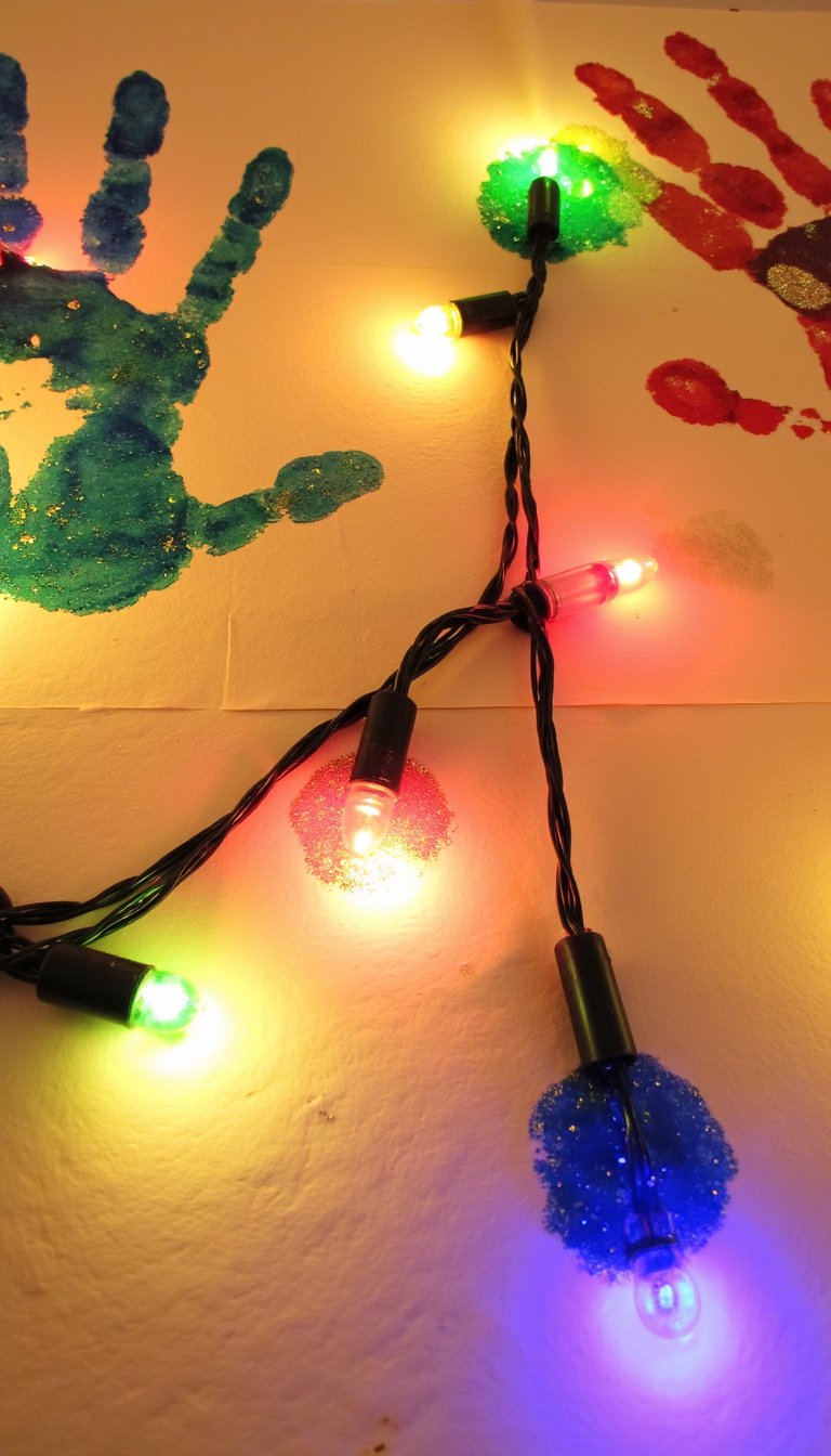6. Sparkling Christmas Lights
