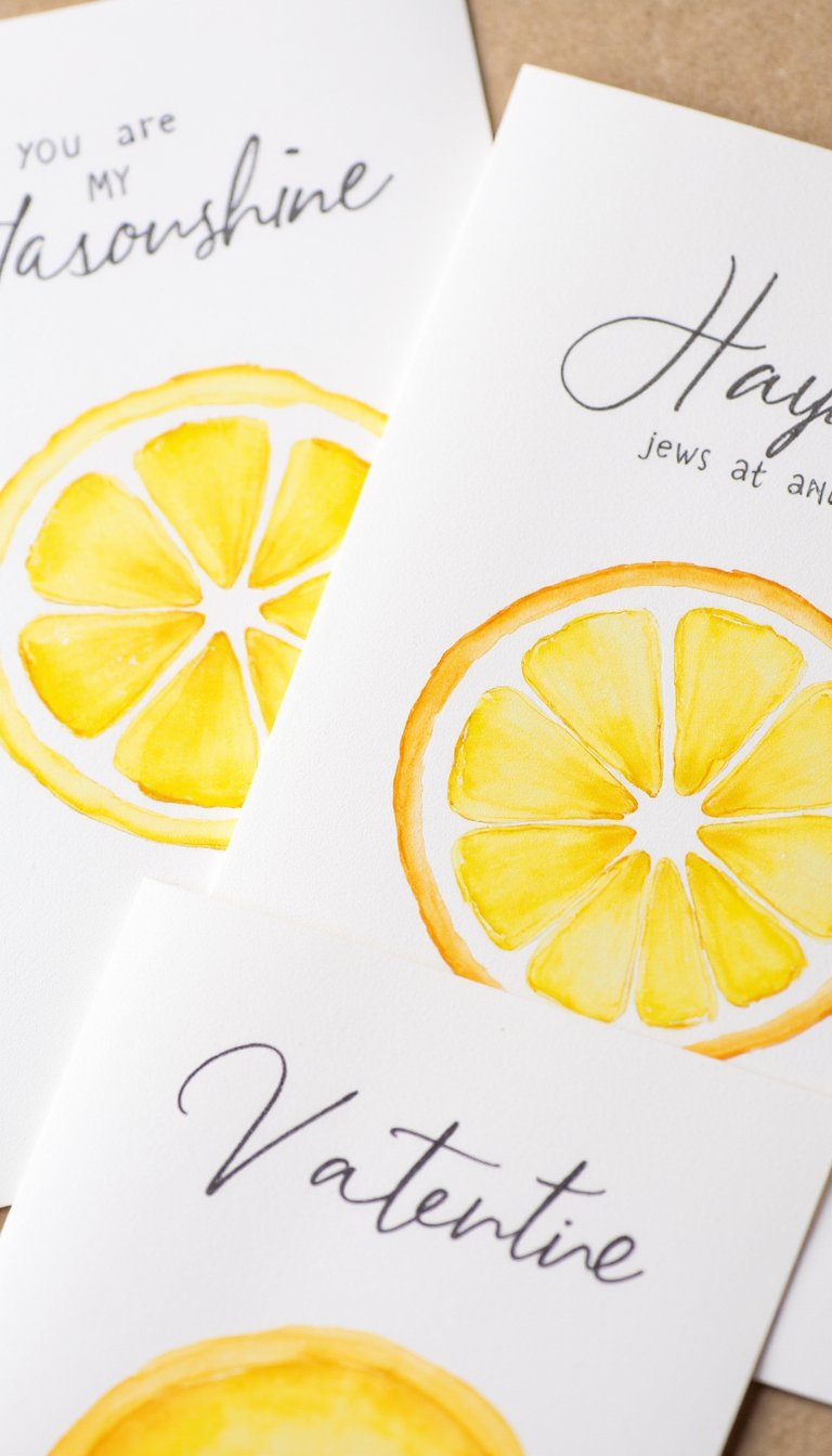 2. The "You Are My Sunshine" Citrus Slice