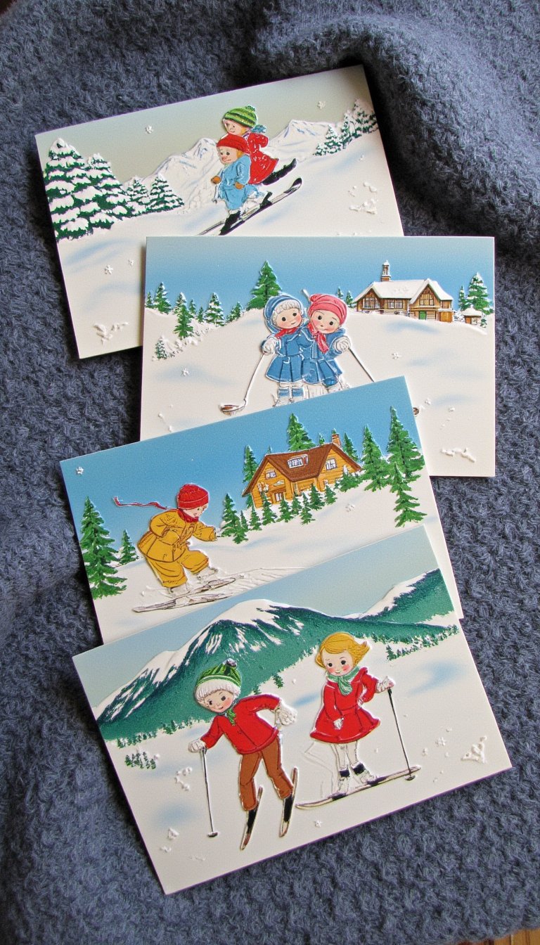 6. Vintage Winter Vacation Vibes