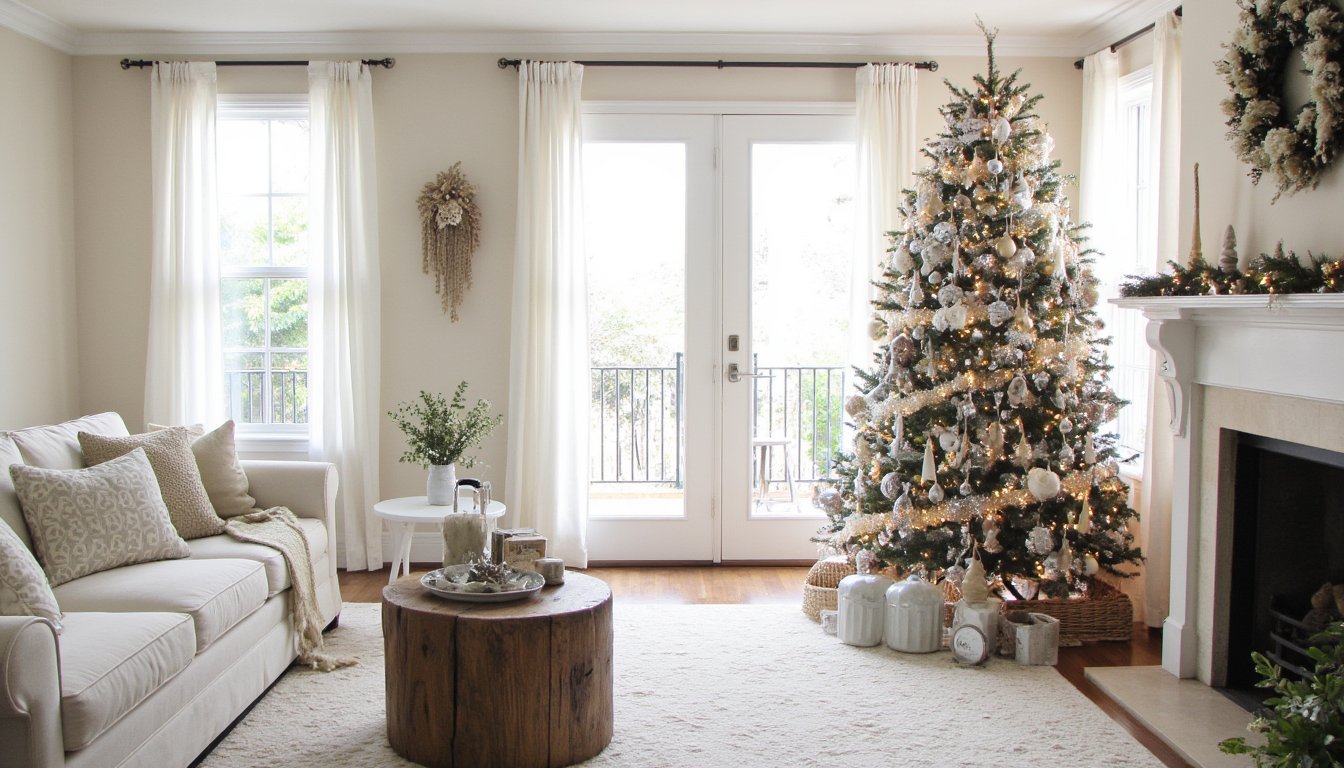 17 Neutral Christmas Tree Decor Ideas for a Serene & Stylish Holiday ...