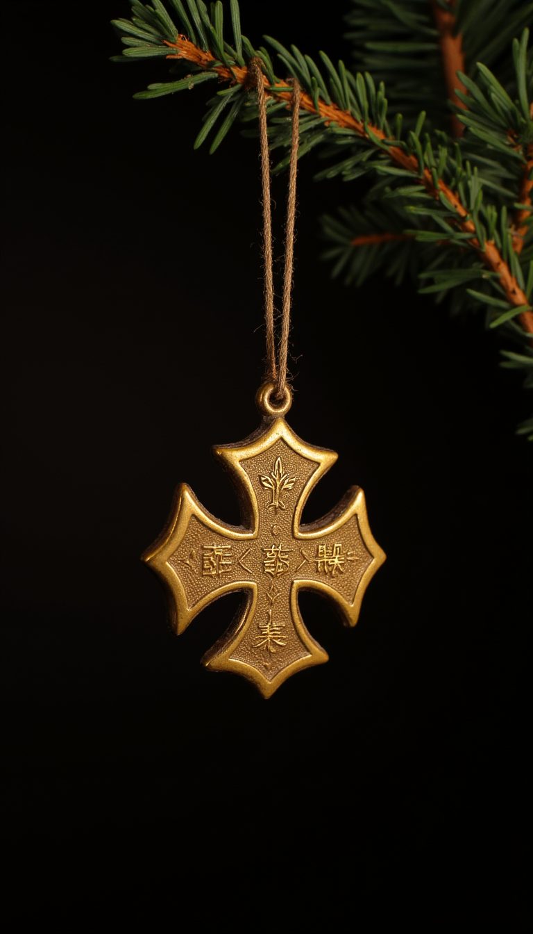 4. The Chi Rho Symbol Ornament