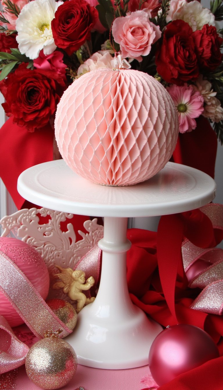 27. A Single, Over-the-Top Vintage Centerpiece