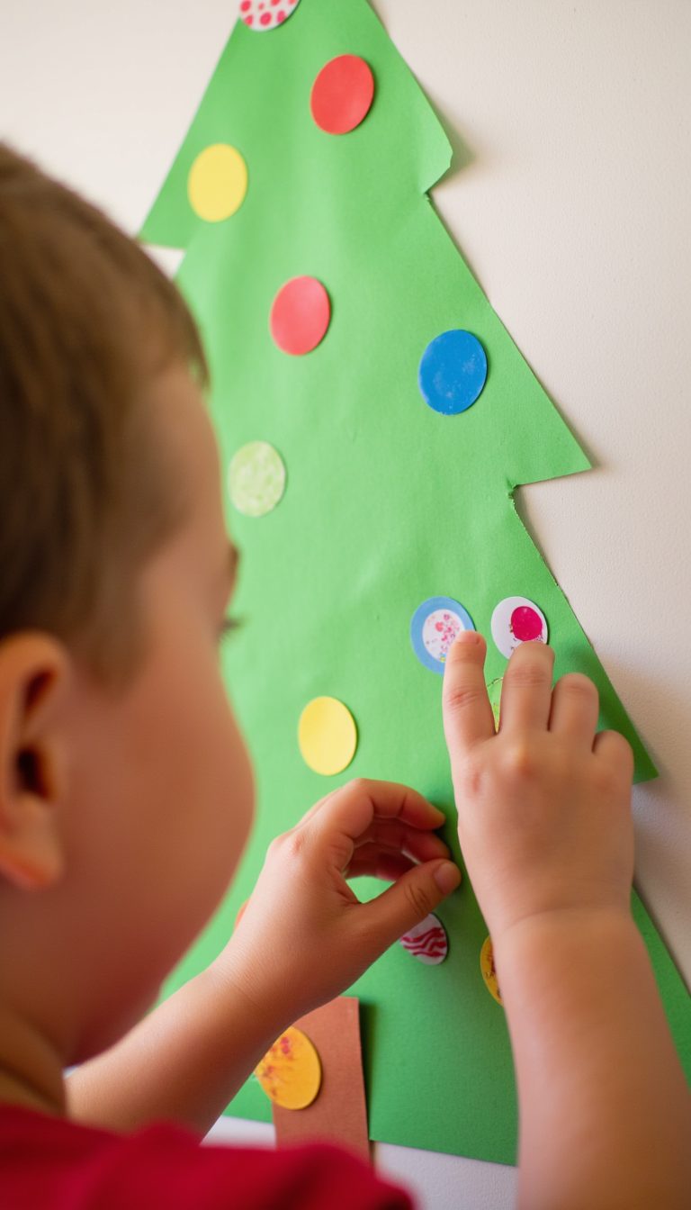 19. Sticker Christmas Tree
