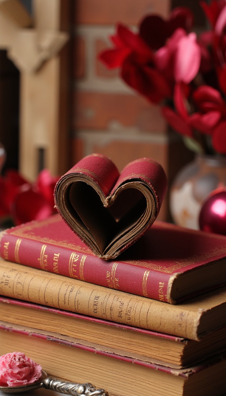20. Old Books with Romantic Covers