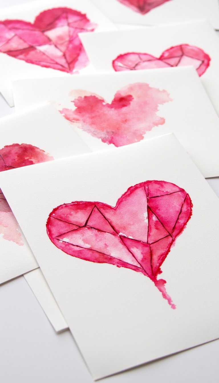 12. The Bold & Graphic Line Art Heart