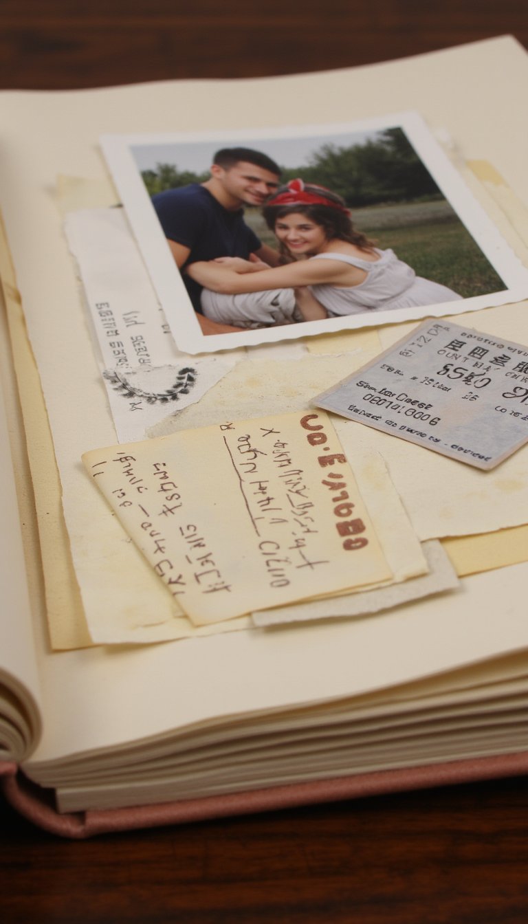 7. A Memory Lane Scrapbook