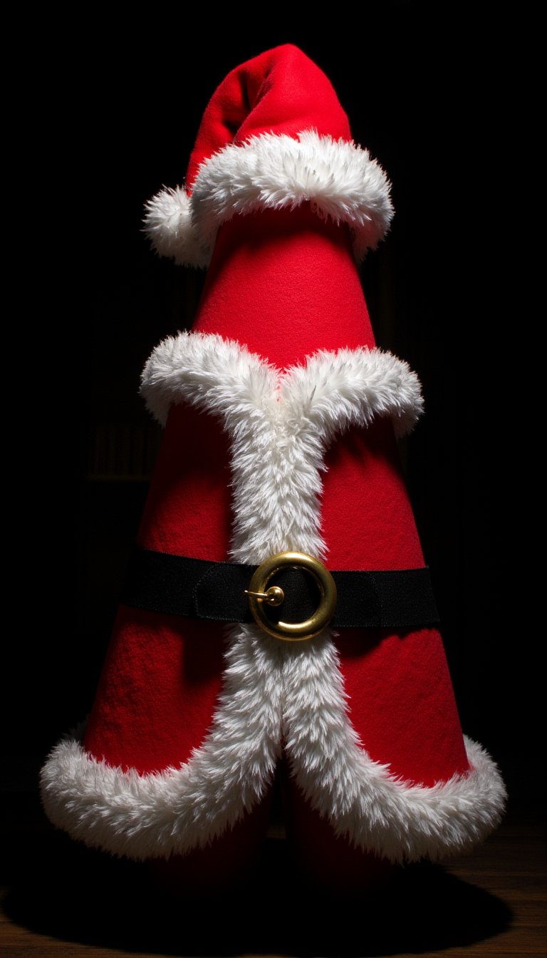 14. The Grinch's Santa Suit Tree