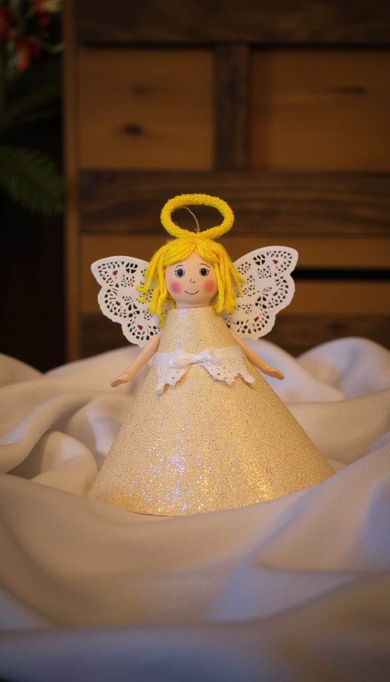 8. Paper Plate Angels