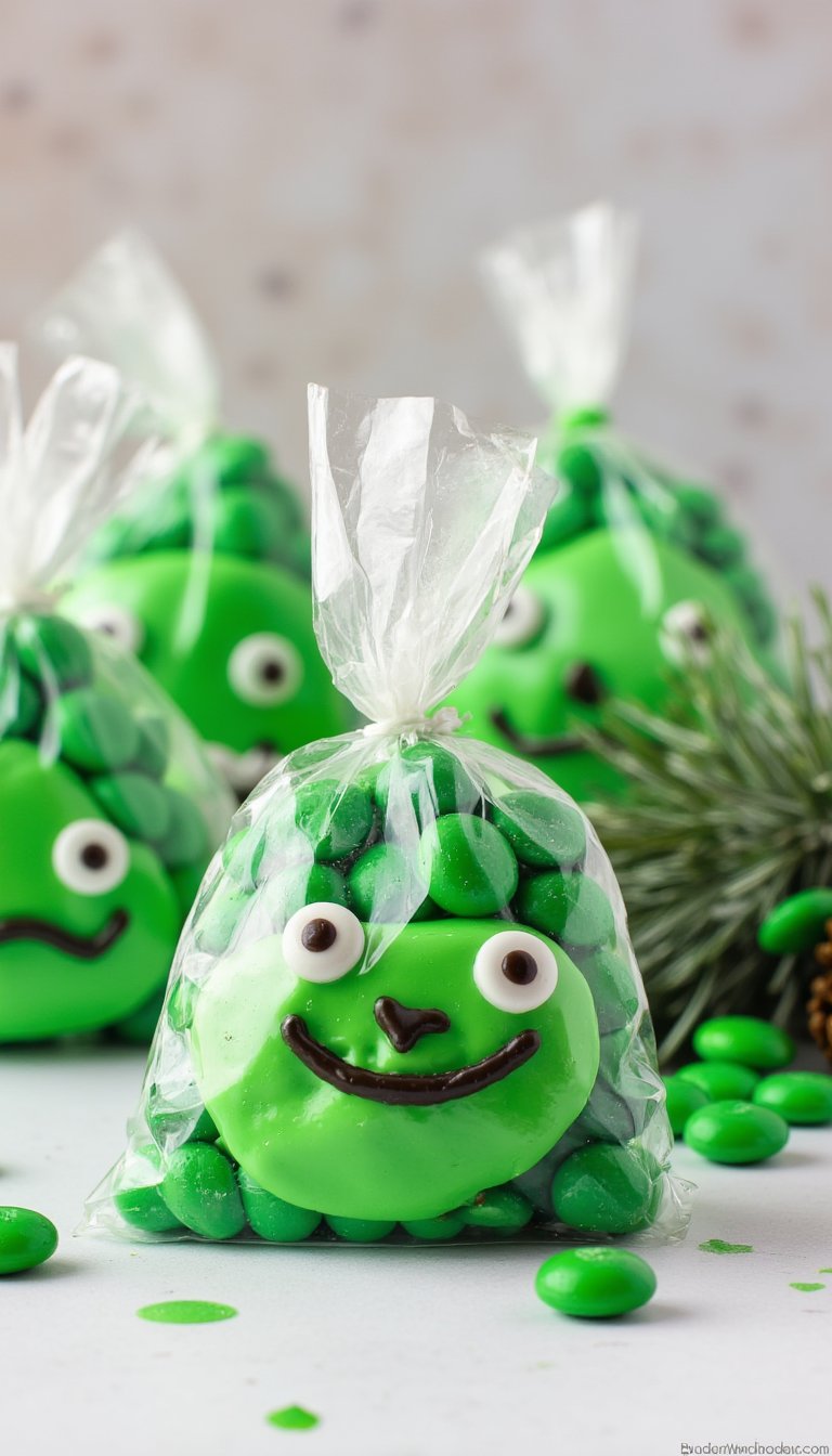 6. Grinch Poop Treat Bags