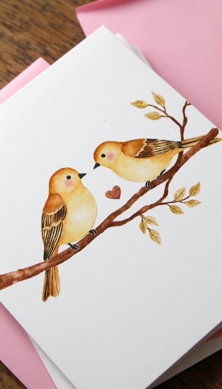 16. The Metallic Accent Lovebirds