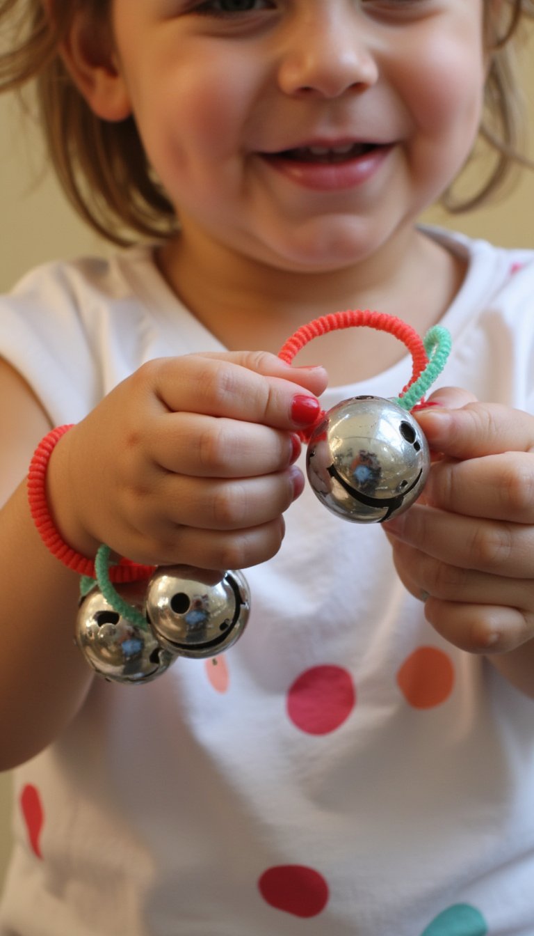 7. Jingle Bell Bracelets