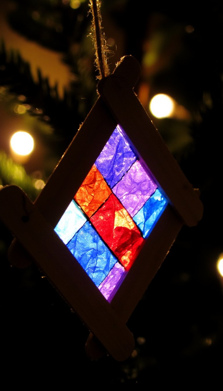 14. The "Stained Glass" Window