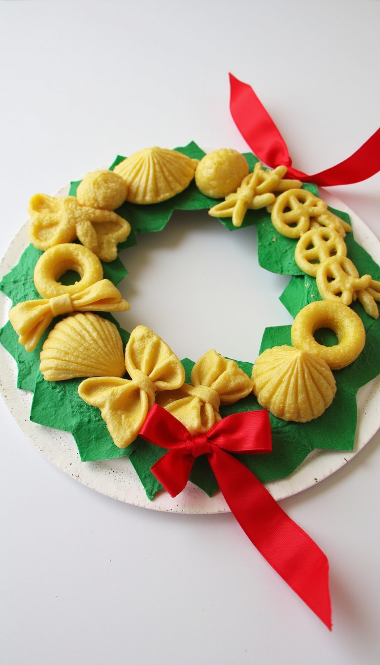 24. Pasta Wreaths