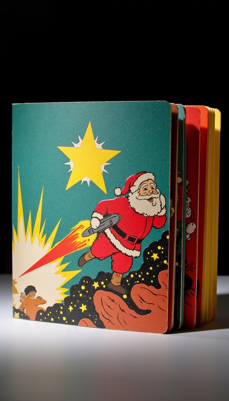 3. The Googie Space Age Santa