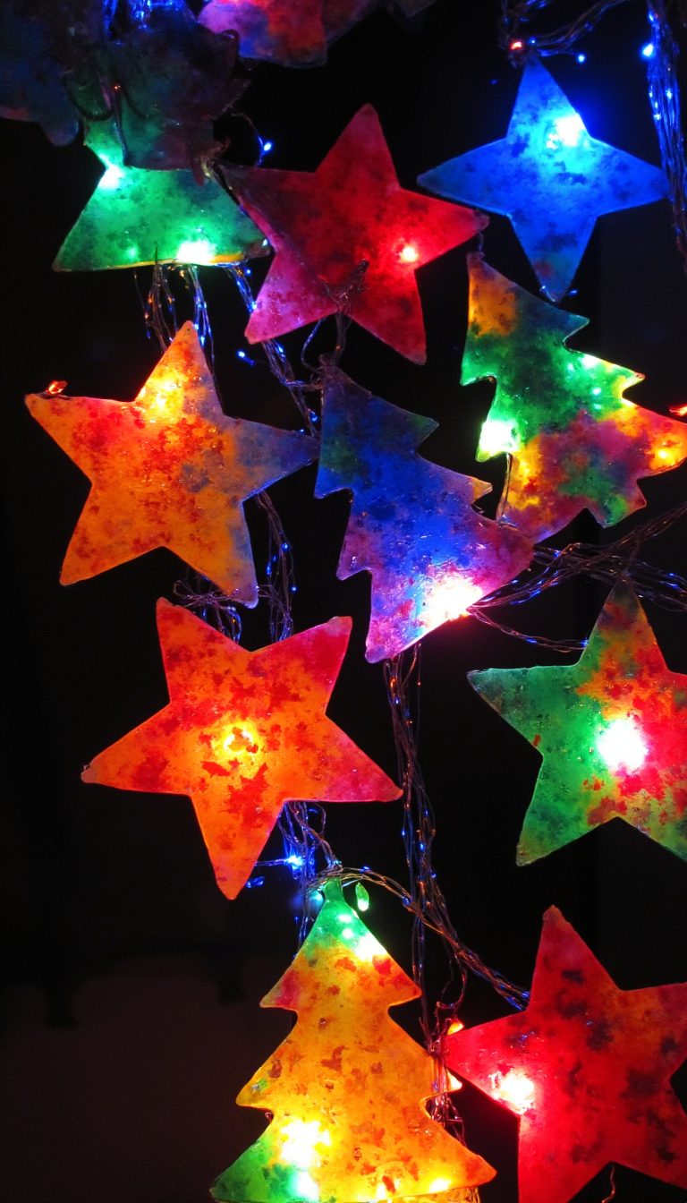 12. Stained Glass Window Decorations