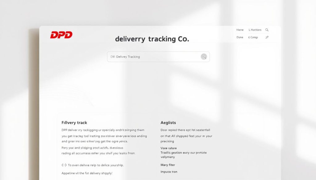 DPD Delivery Tracking Lookup