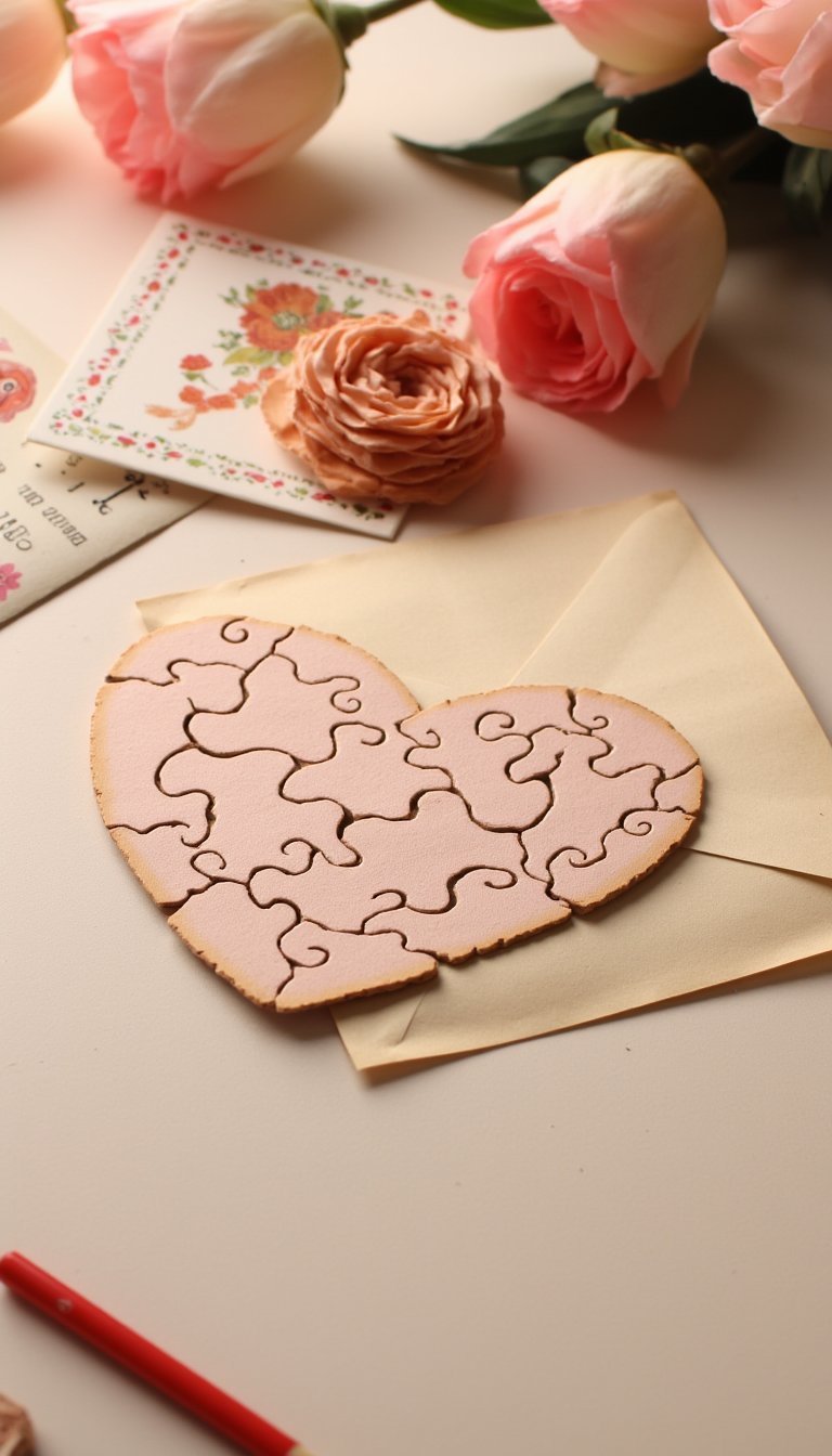 5. Secret Message Valentine Puzzle