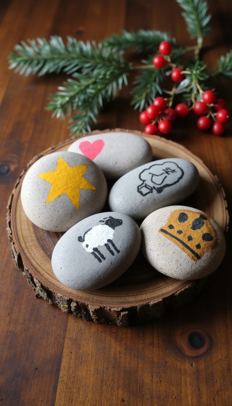 10. Christmas Story Stones