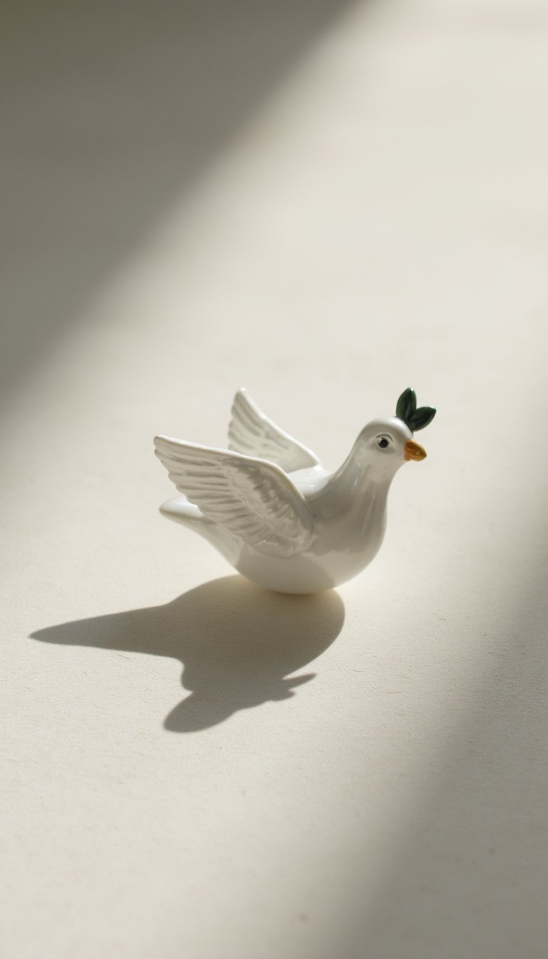 16. A Dove of Peace Descending