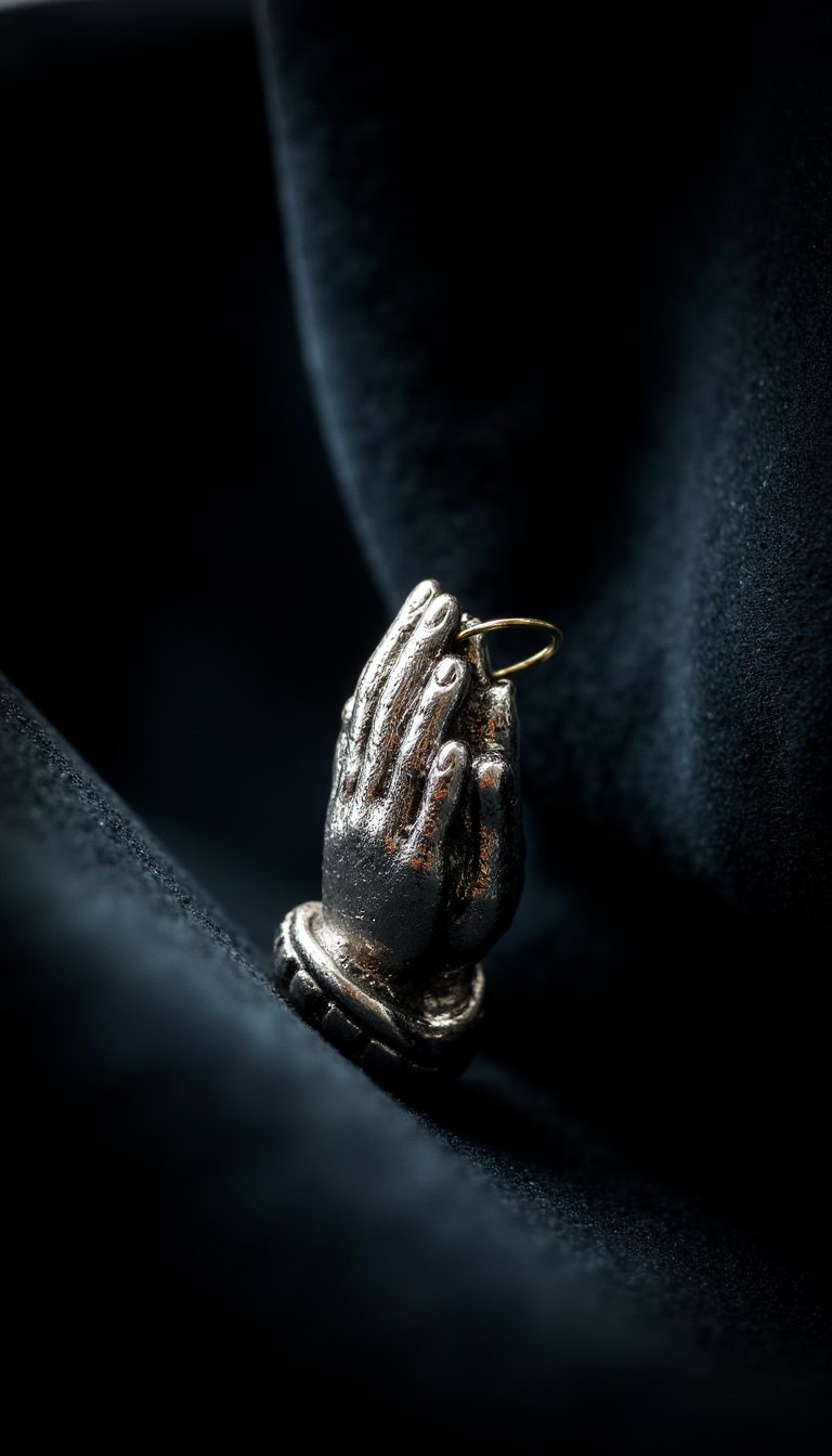 15. A "Praying Hands" Ornament