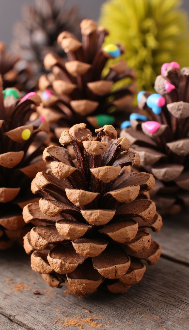 12. Painted Pinecone Forests