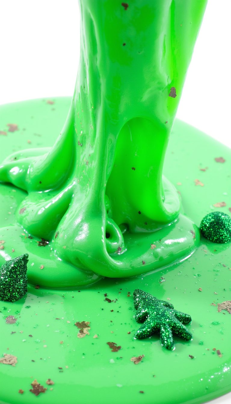 8. Christmas Tree Slime