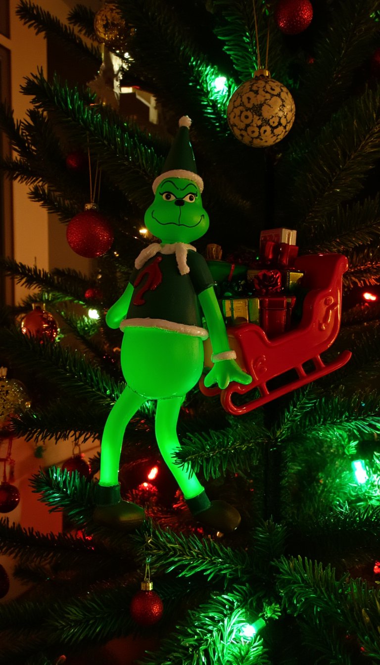 21. The Outdoor "Sleigh-Park" Tree