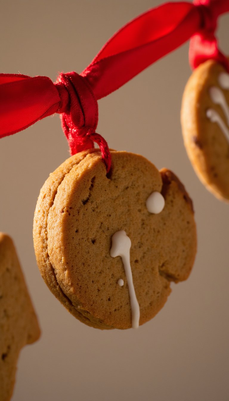 18. Baked Gingerbread Garland
