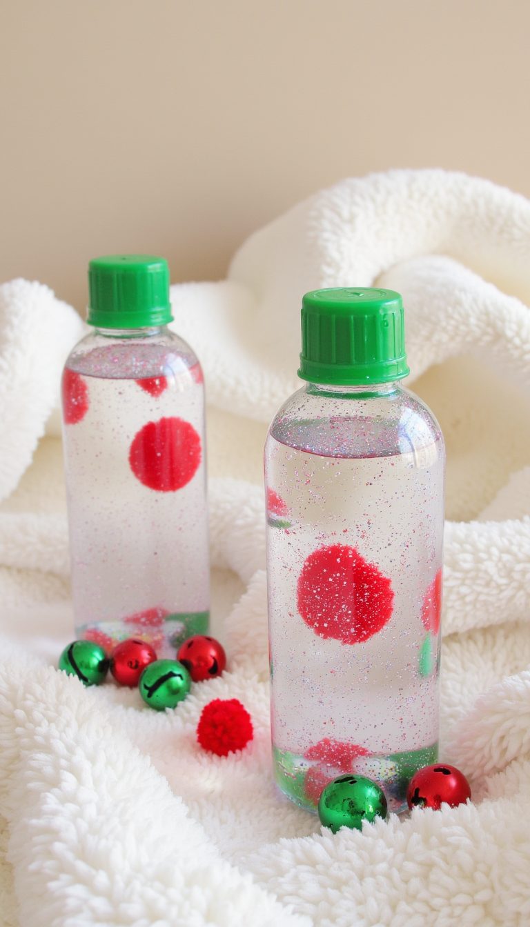 11. Sensory Holiday Bottles