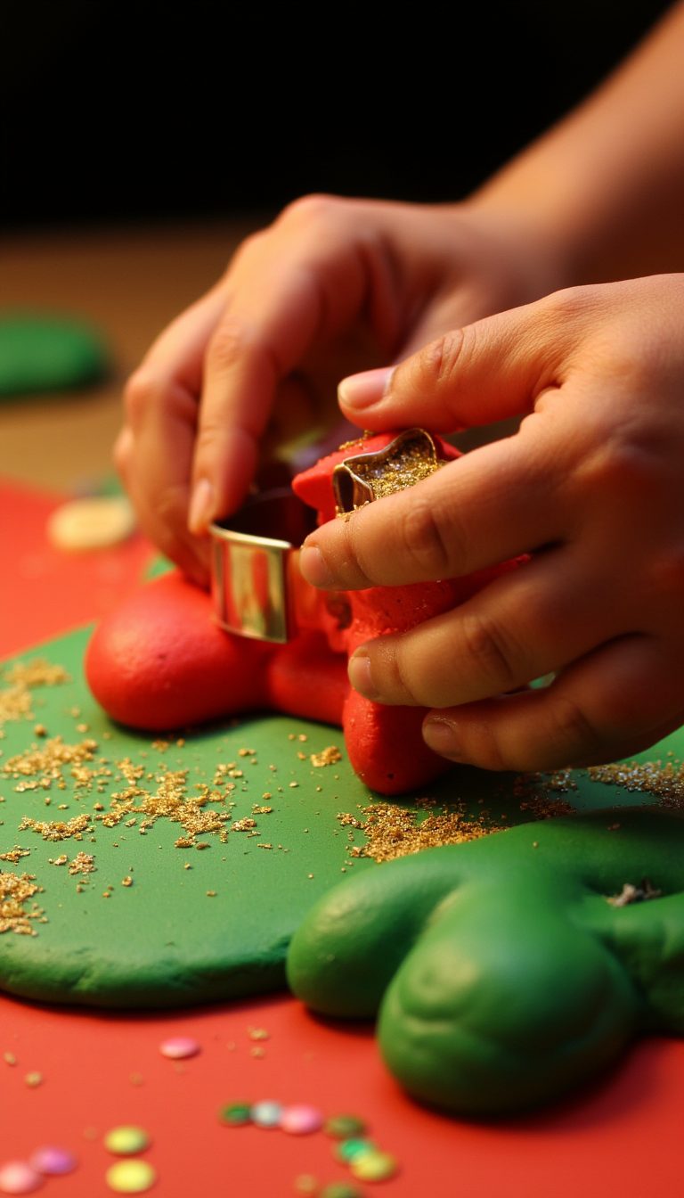 13. Christmas Playdough Party