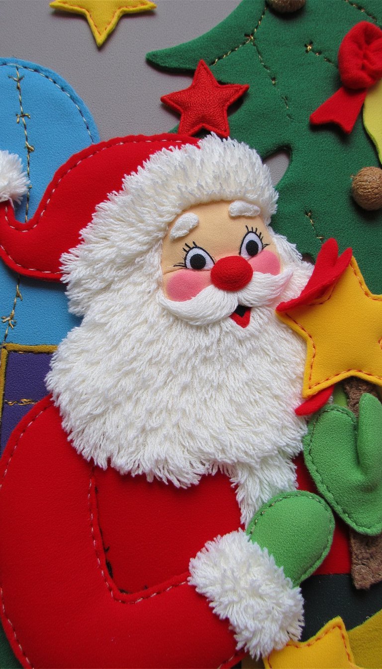 5. The Felt Appliqué Masterpiece