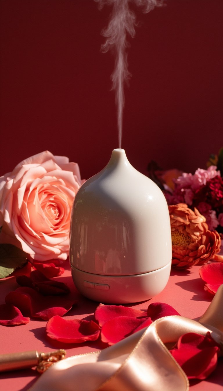 18. A Scent-sational Vanilla & Rose Diffuser