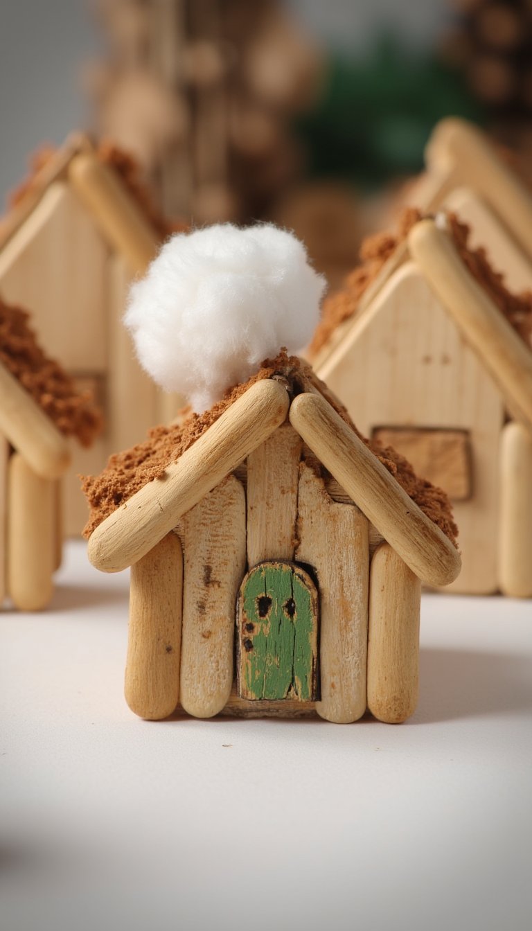 2. The Cozy Miniature Cabin