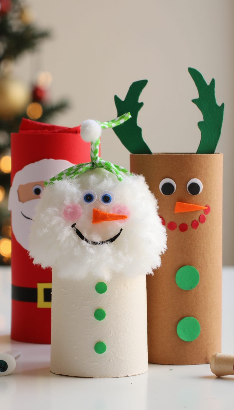 12. Toilet Paper Roll Characters