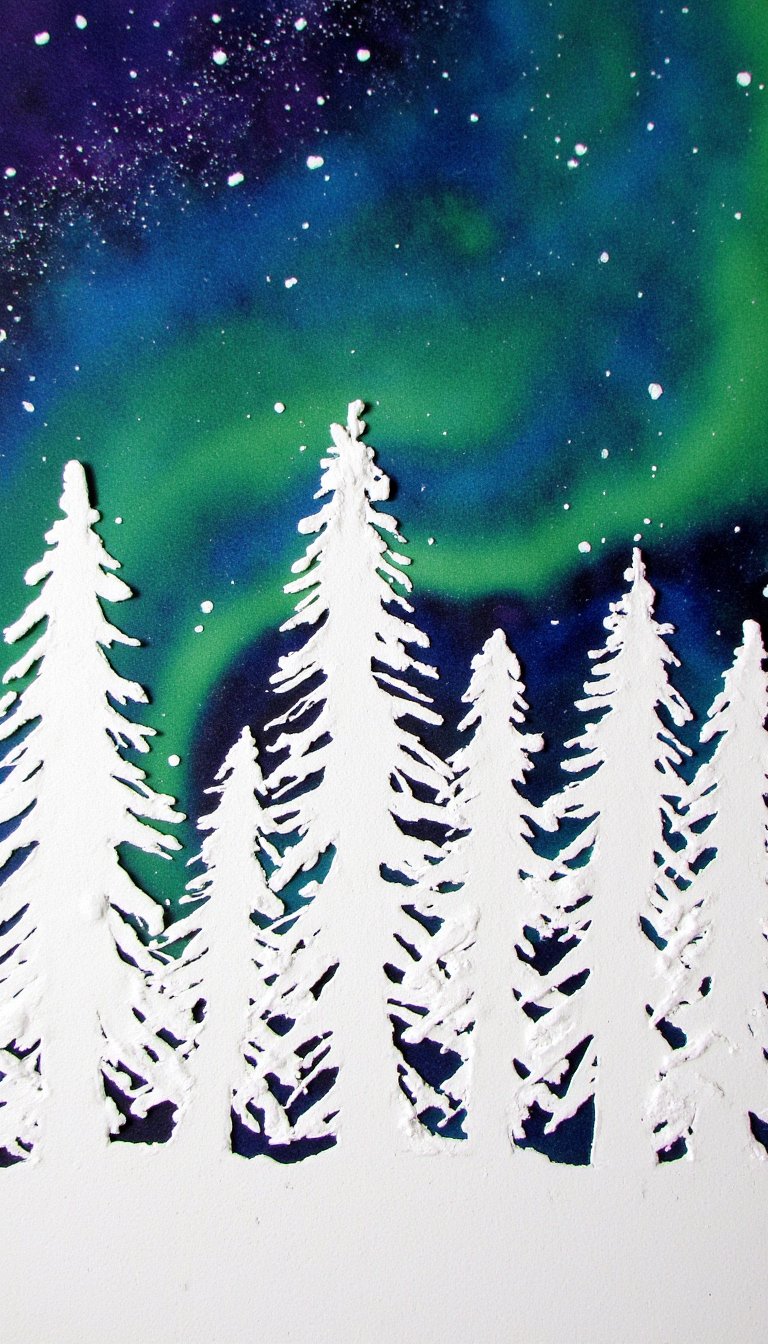8. The Northern Lights Landscape