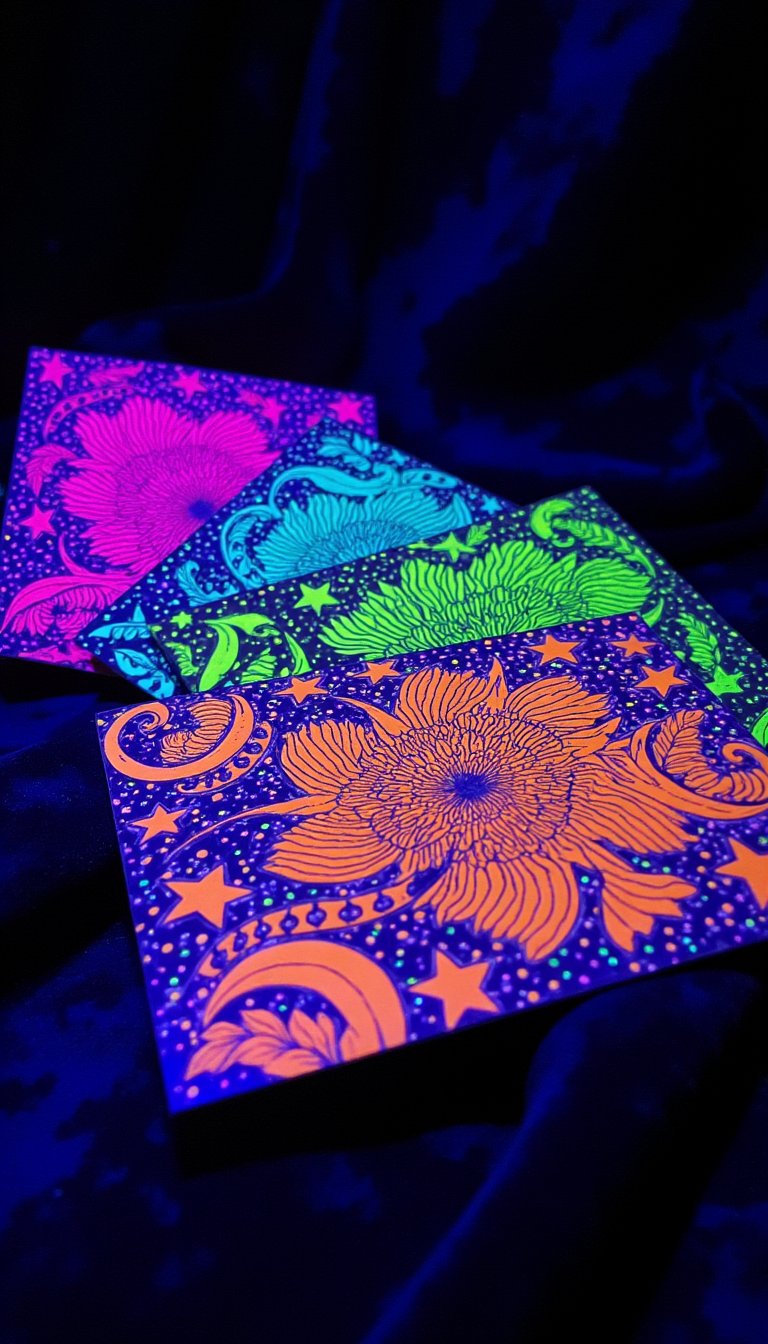 17. Black Light Poster Party