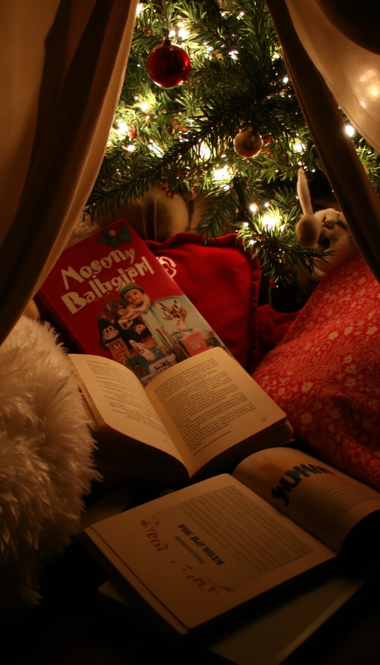 15. Cozy Book Fort & Story Time