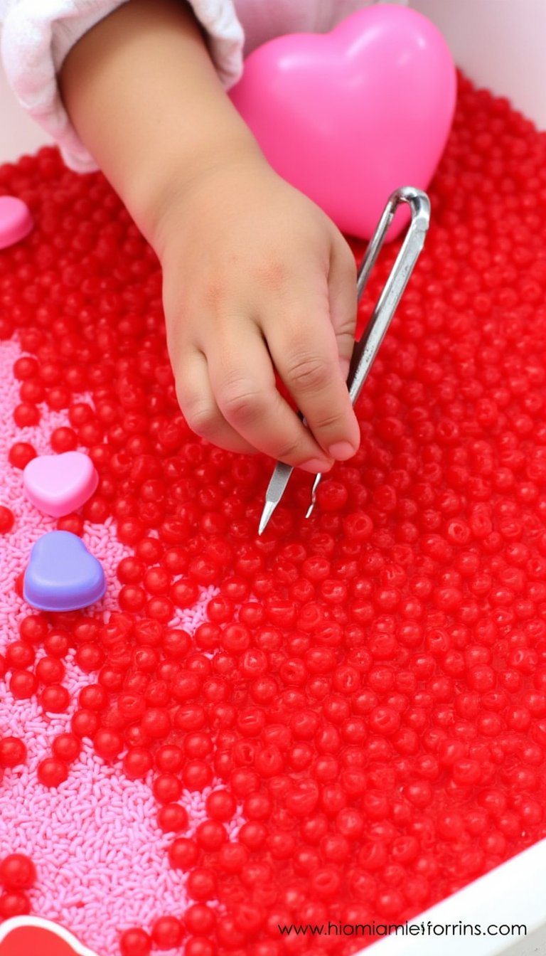 17. "Red" Sensory Bin