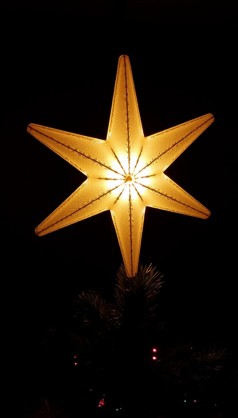 5. Star of Bethlehem Tree Topper