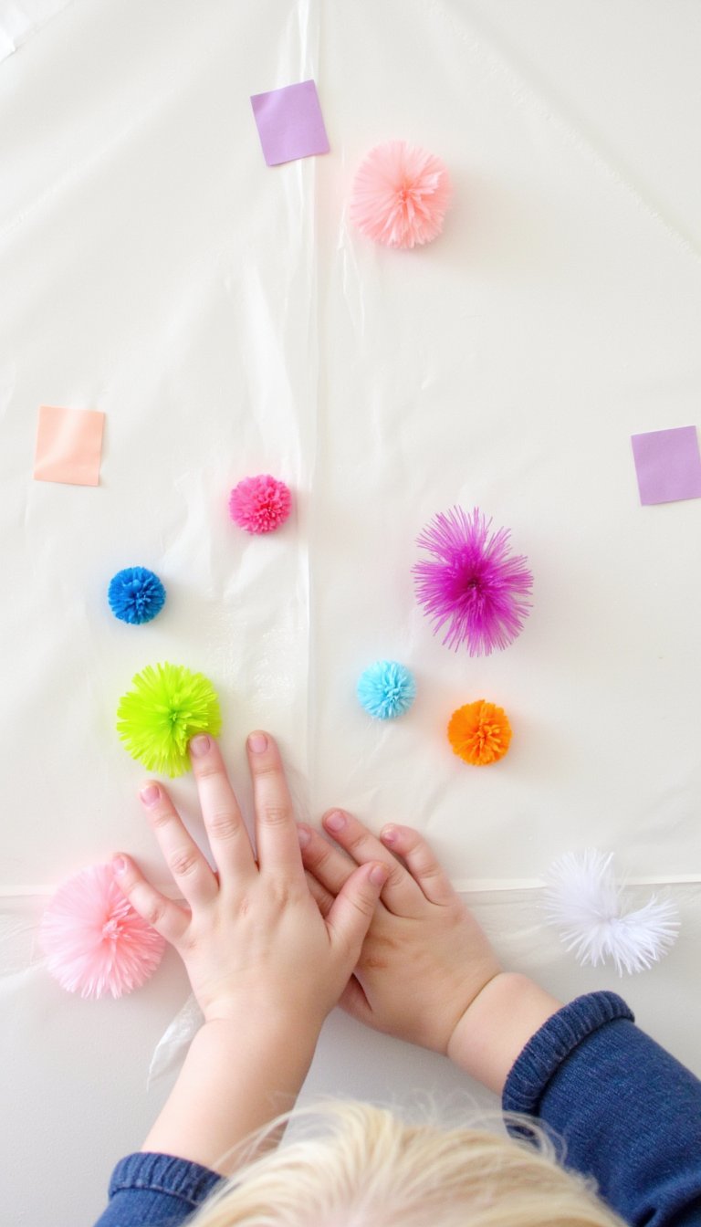 6. Sticky Wall Christmas Tree