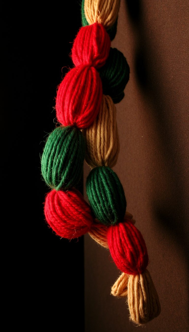 11. Finger Knit Garlands