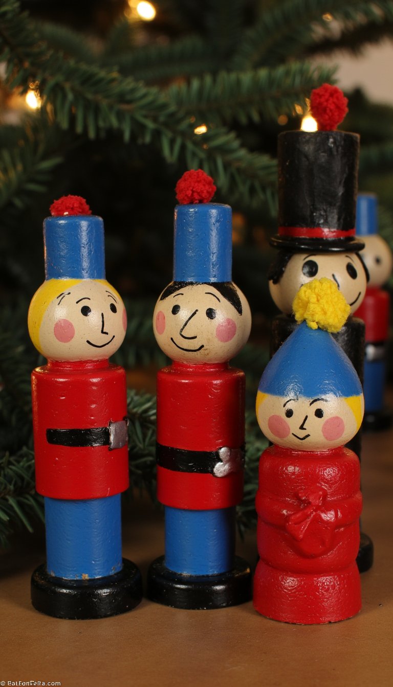 10. Clothespin Soldiers
