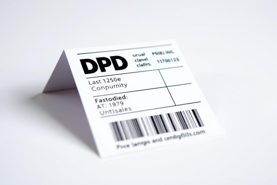 how to print dpd label