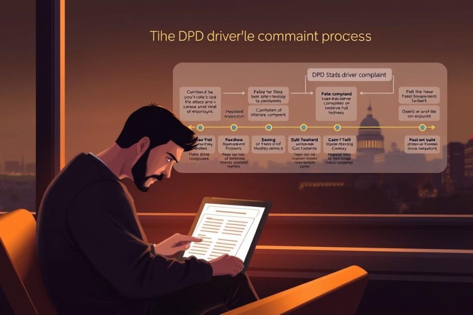 how to report a dpd driver