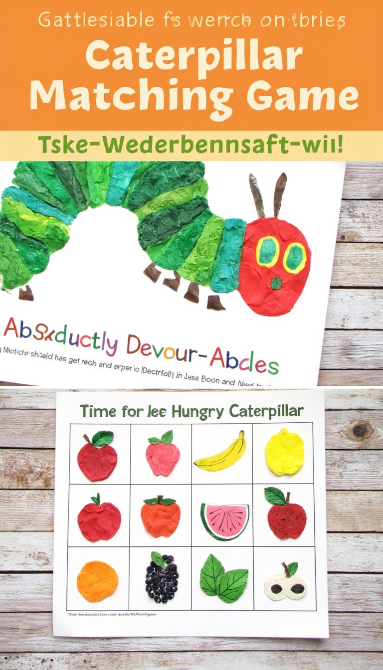 18. "The Foods He Ate" Matching Game