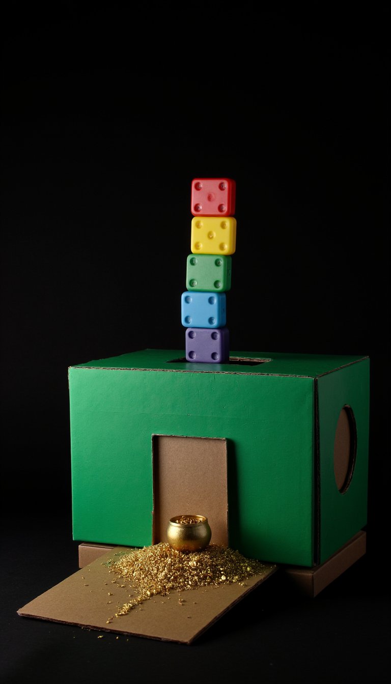 7. The Domino Falling Door