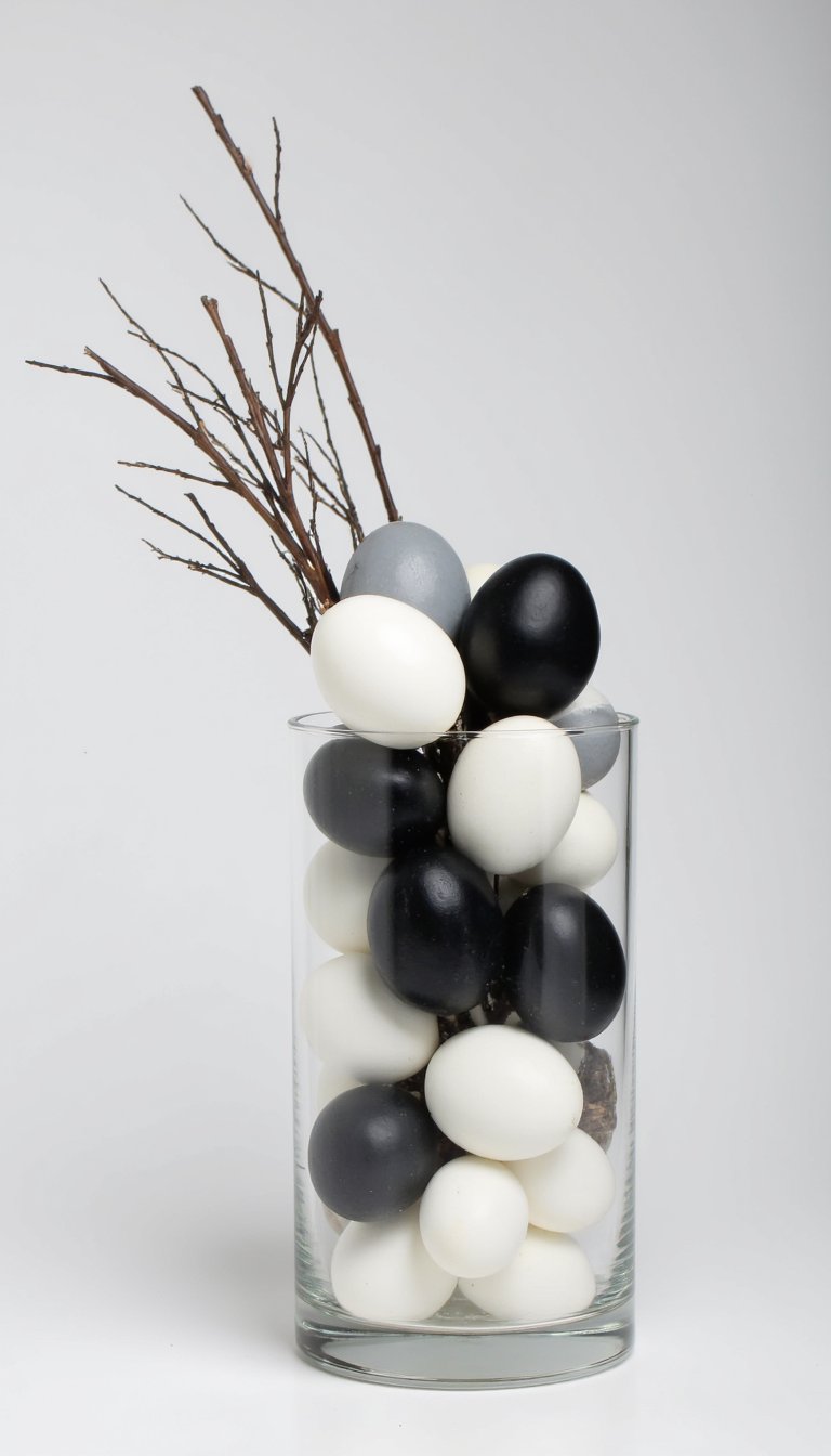 2. The Modern Monochrome Vase Fill