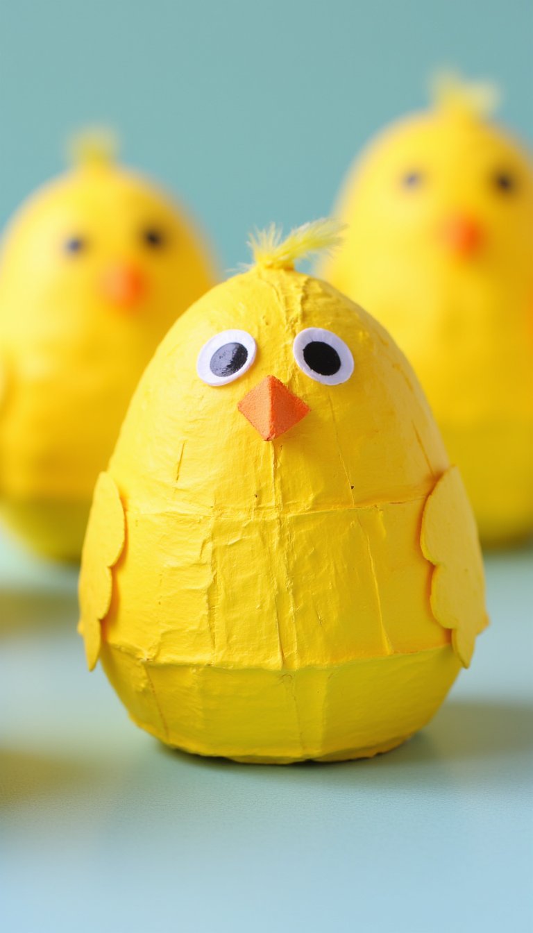 3. Egg Carton Chicks