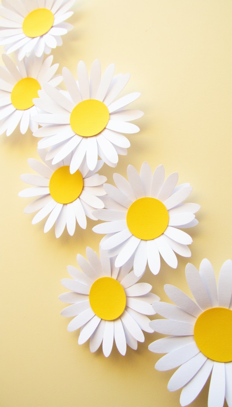 7. Simple & Sweet Paper Daisies
