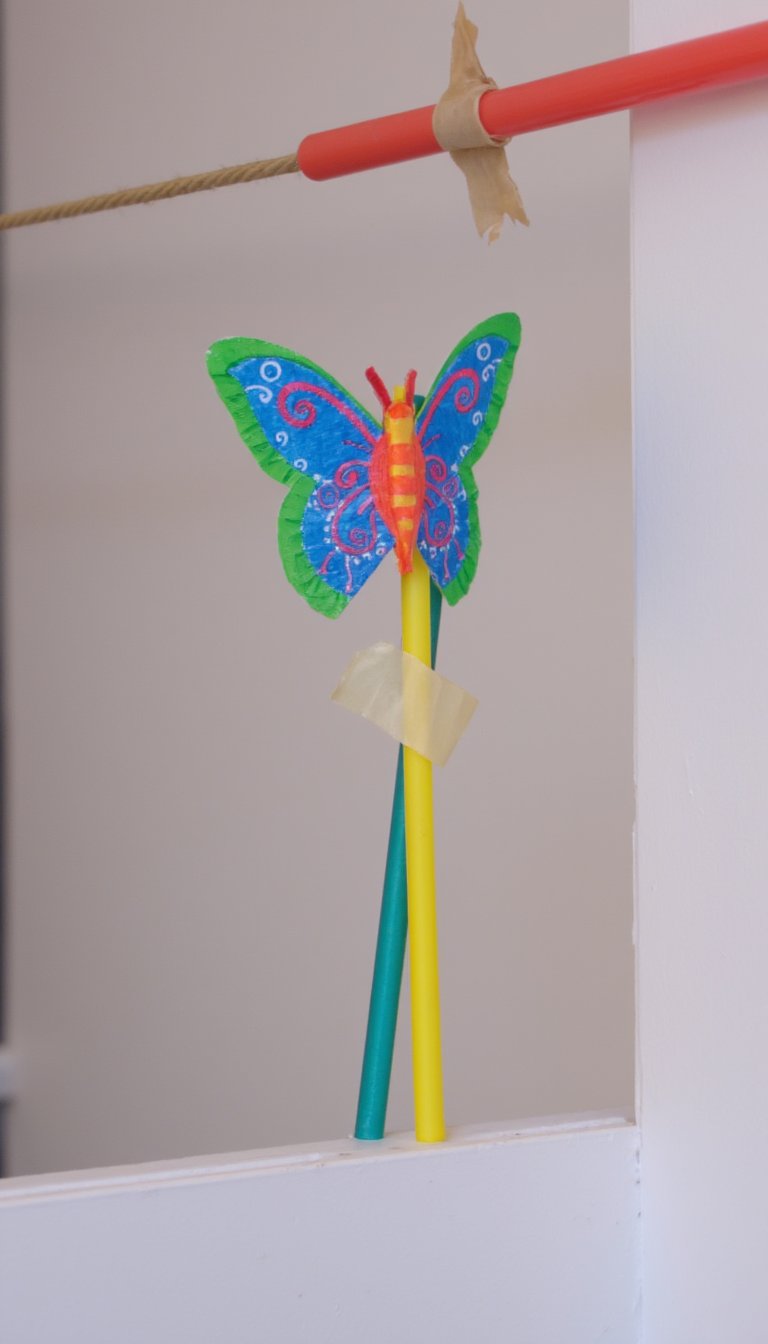 24. Flying Straw Rocket Butterfly